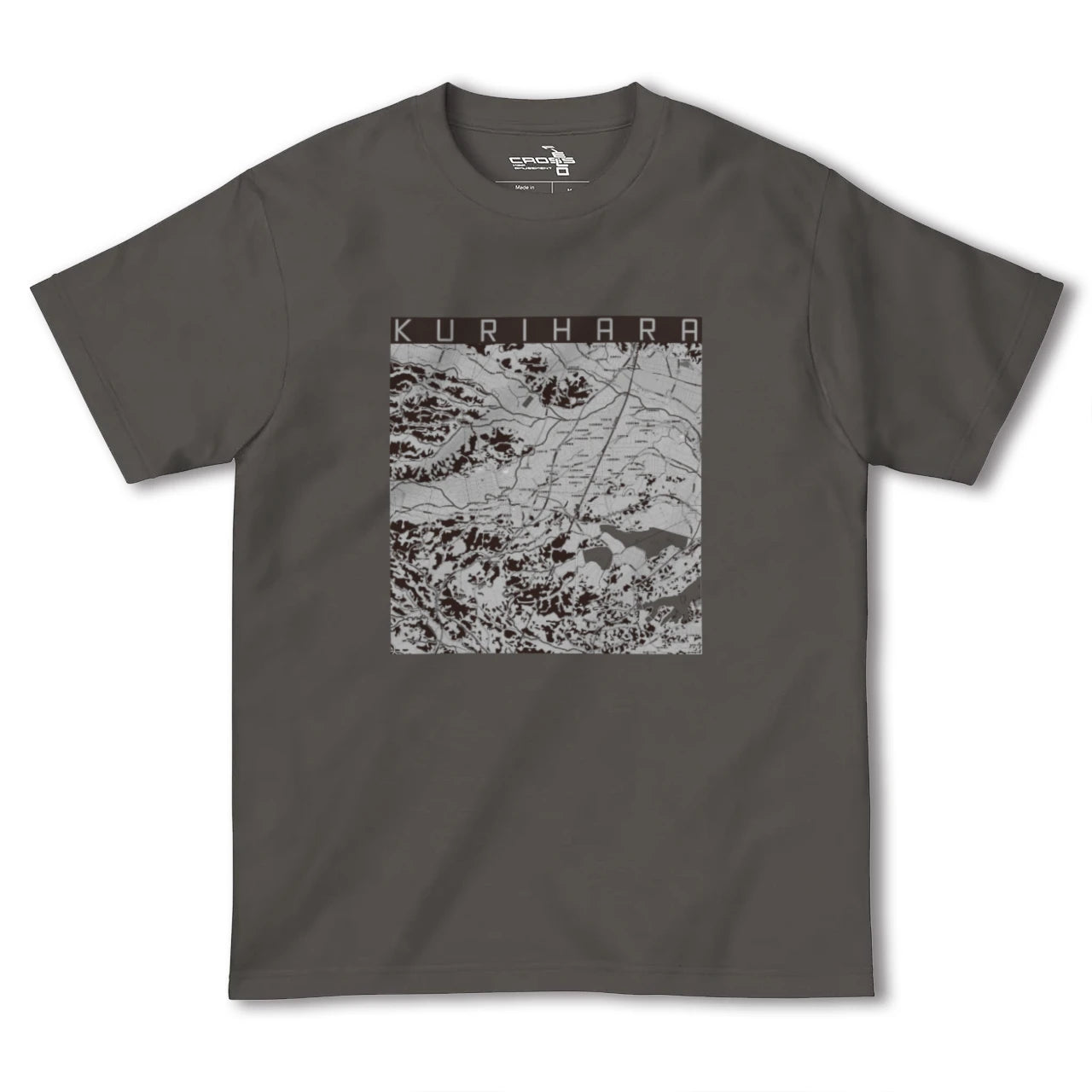 【栗原(宮城県)】地図柄ヘビーウェイトTシャツ