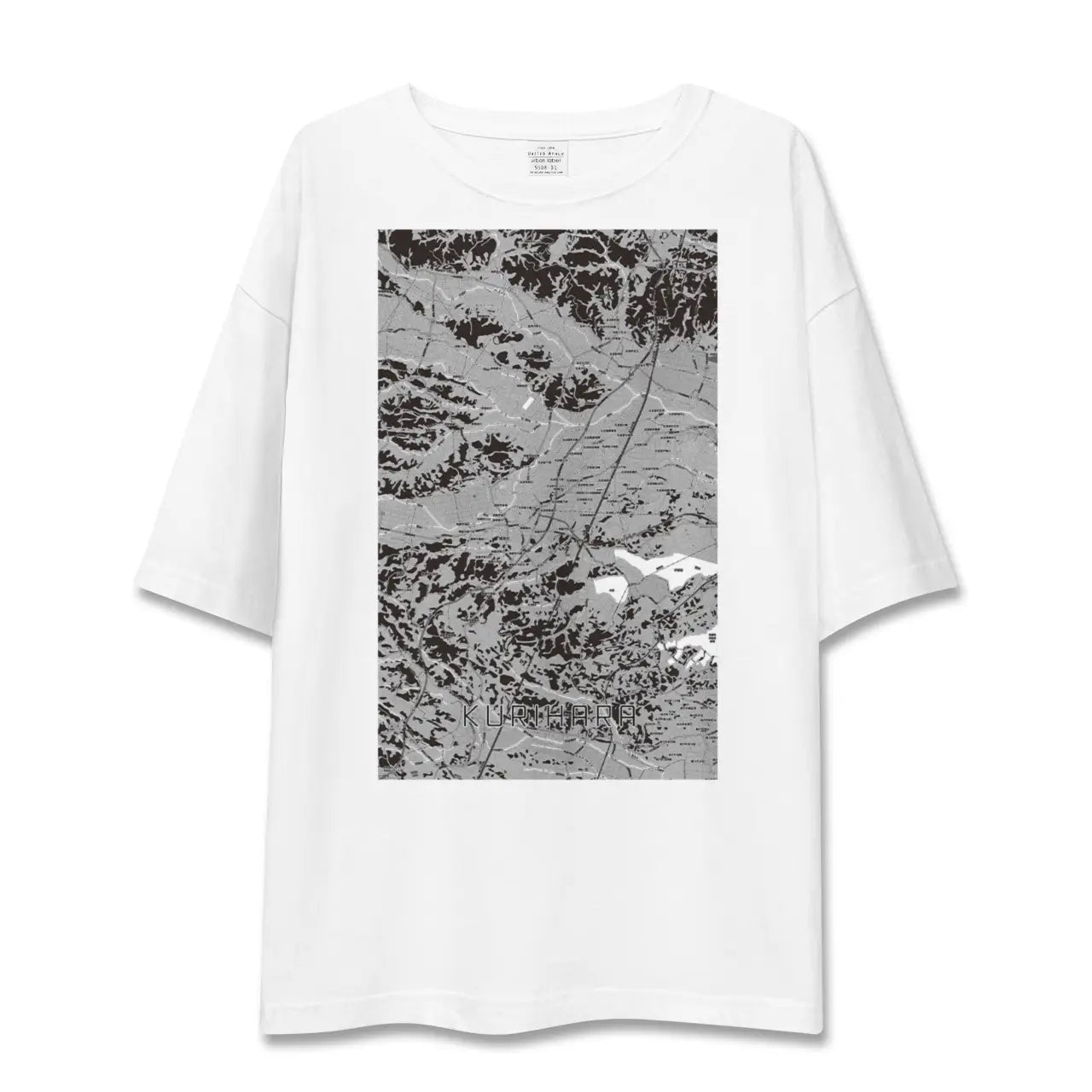 【栗原(宮城県)】地図柄ビッグシルエットTシャツ