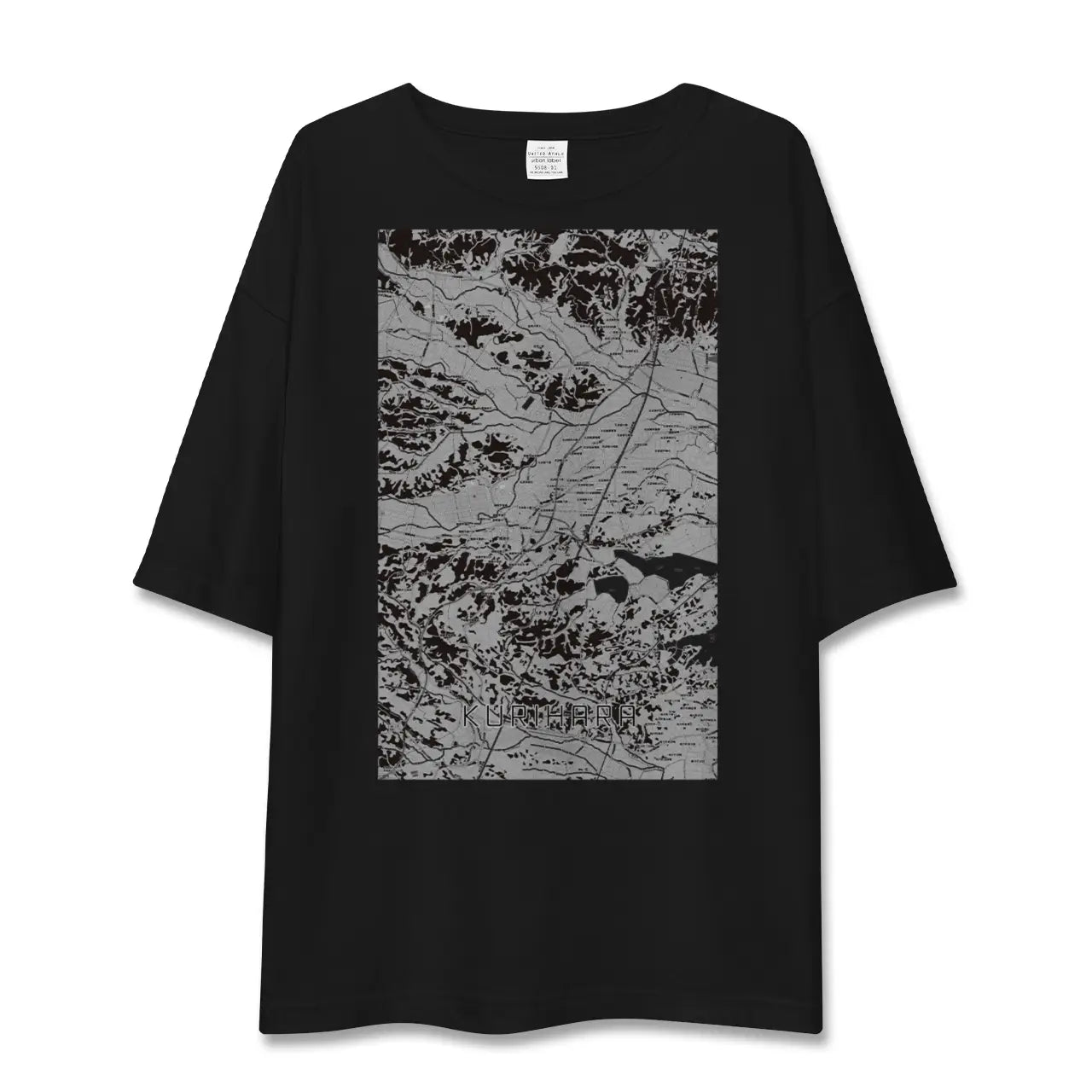 【栗原(宮城県)】地図柄ビッグシルエットTシャツ