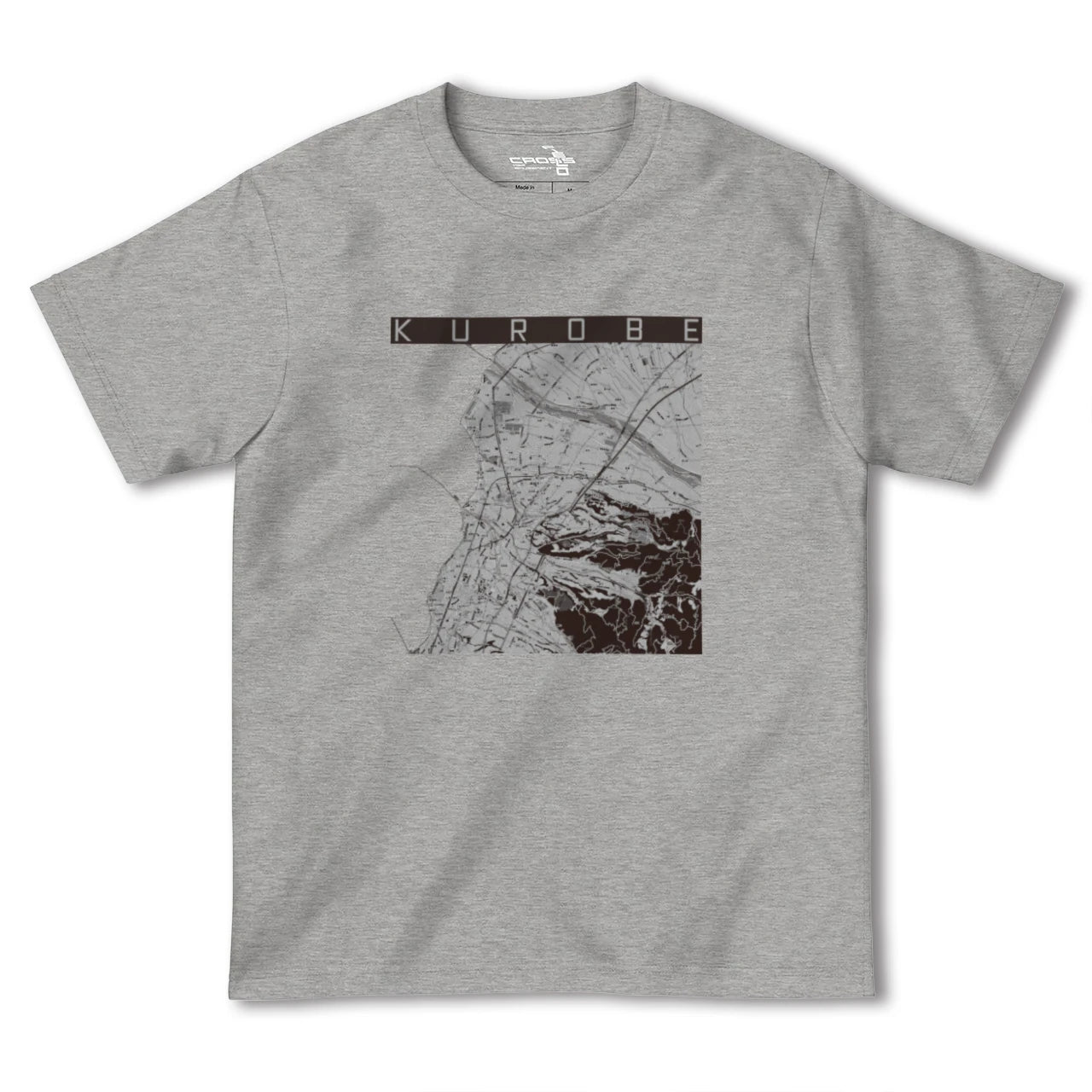 【黒部(富山県)】地図柄ヘビーウェイトTシャツ