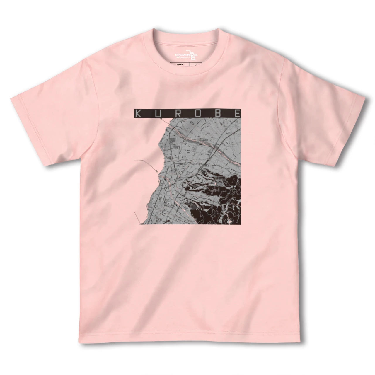 【黒部(富山県)】地図柄ヘビーウェイトTシャツ