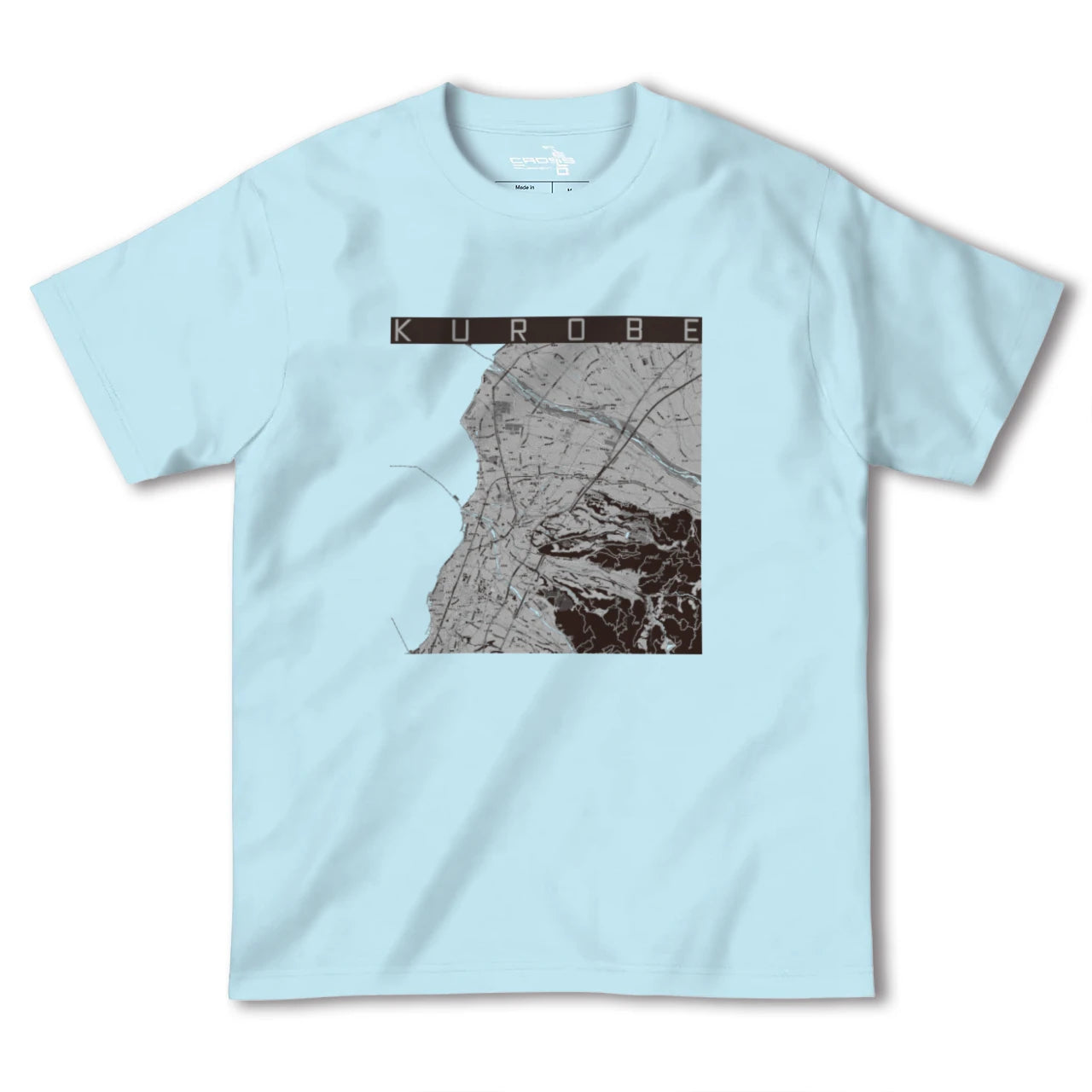 【黒部(富山県)】地図柄ヘビーウェイトTシャツ