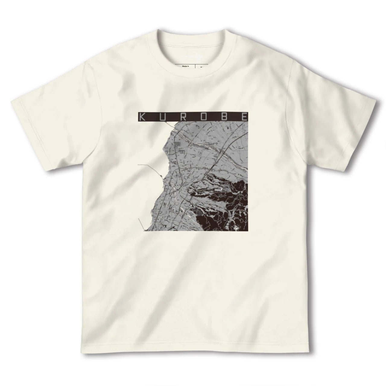 【黒部(富山県)】地図柄ヘビーウェイトTシャツ