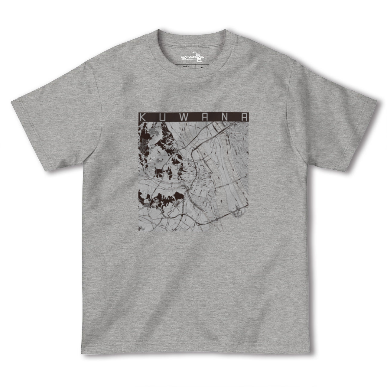 【桑名(三重県)】地図柄ヘビーウェイトTシャツ