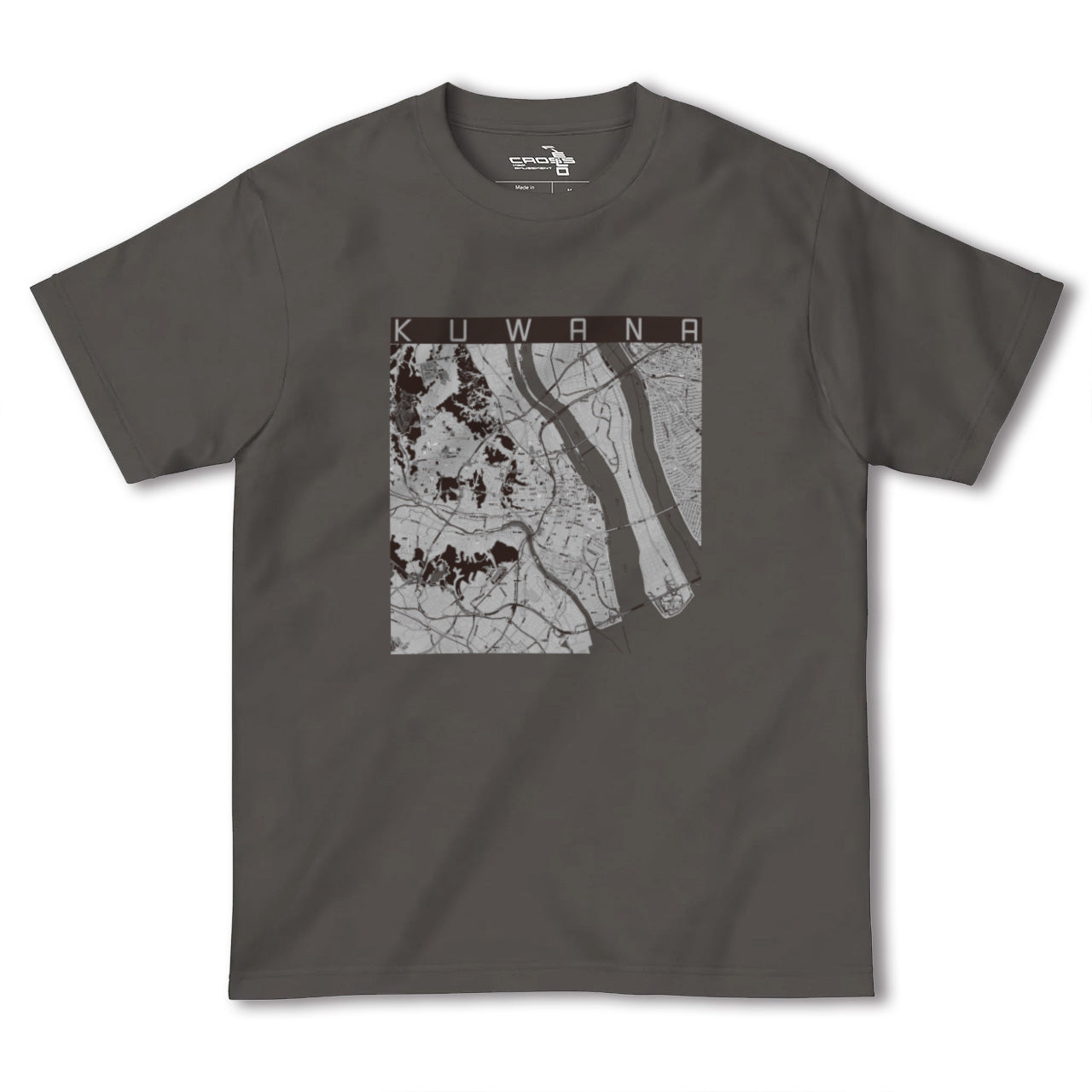 【桑名(三重県)】地図柄ヘビーウェイトTシャツ