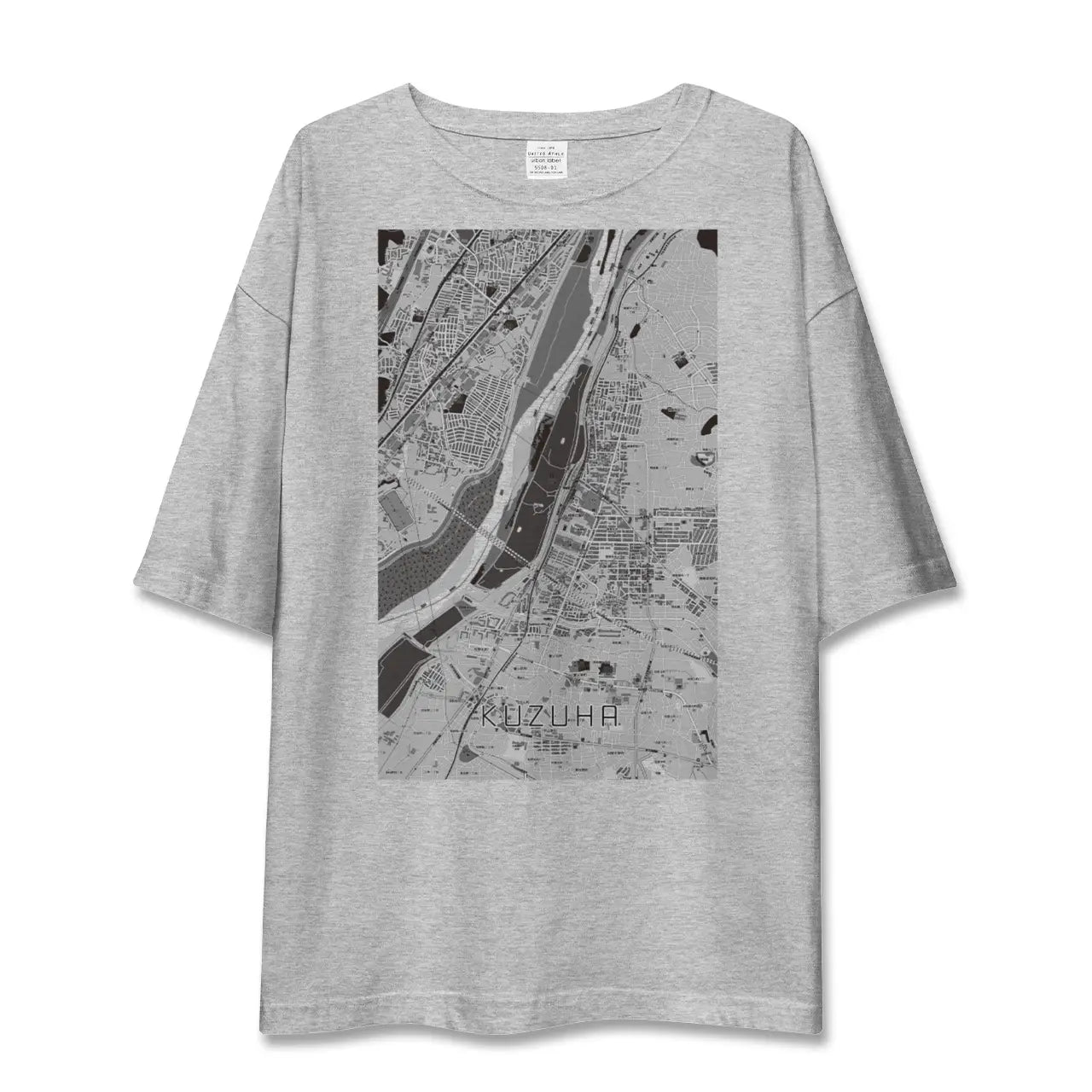 【樟葉(大阪府)】地図柄ビッグシルエットTシャツ