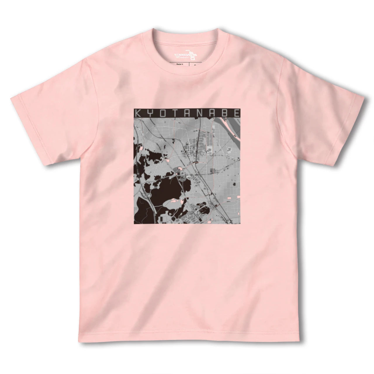 【京田辺(京都府)】地図柄ヘビーウェイトTシャツ