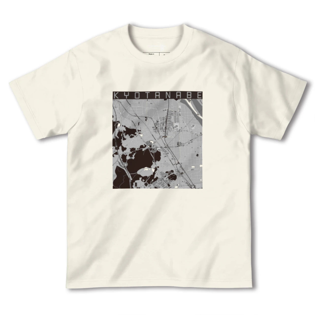 【京田辺(京都府)】地図柄ヘビーウェイトTシャツ