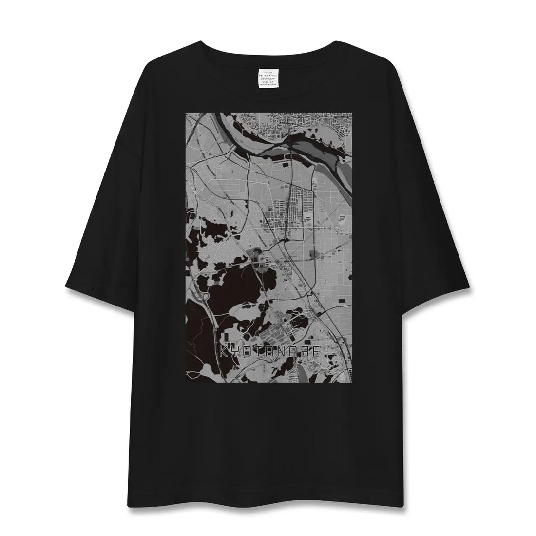 【京田辺(京都府)】地図柄ビッグシルエットTシャツ
