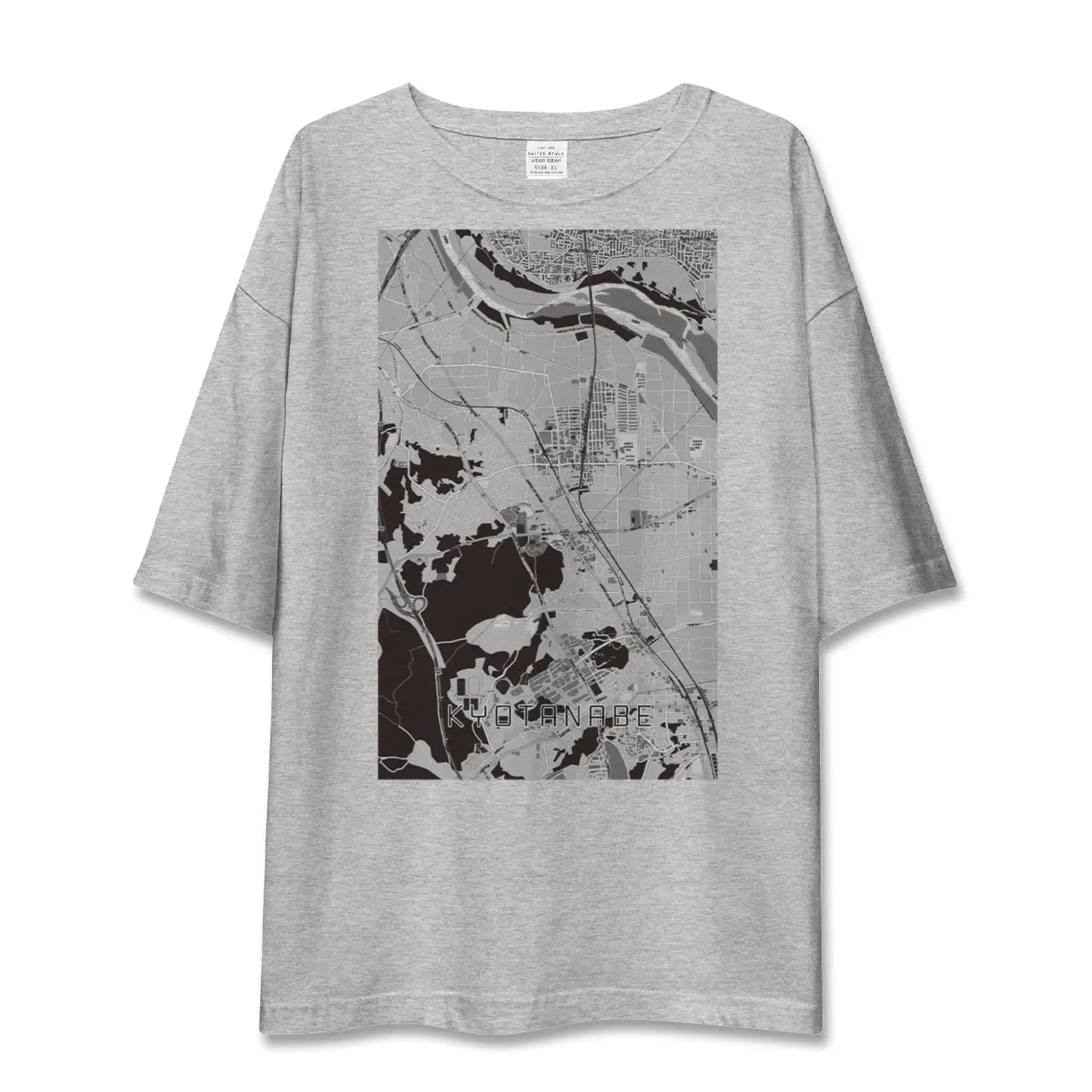 【京田辺(京都府)】地図柄ビッグシルエットTシャツ