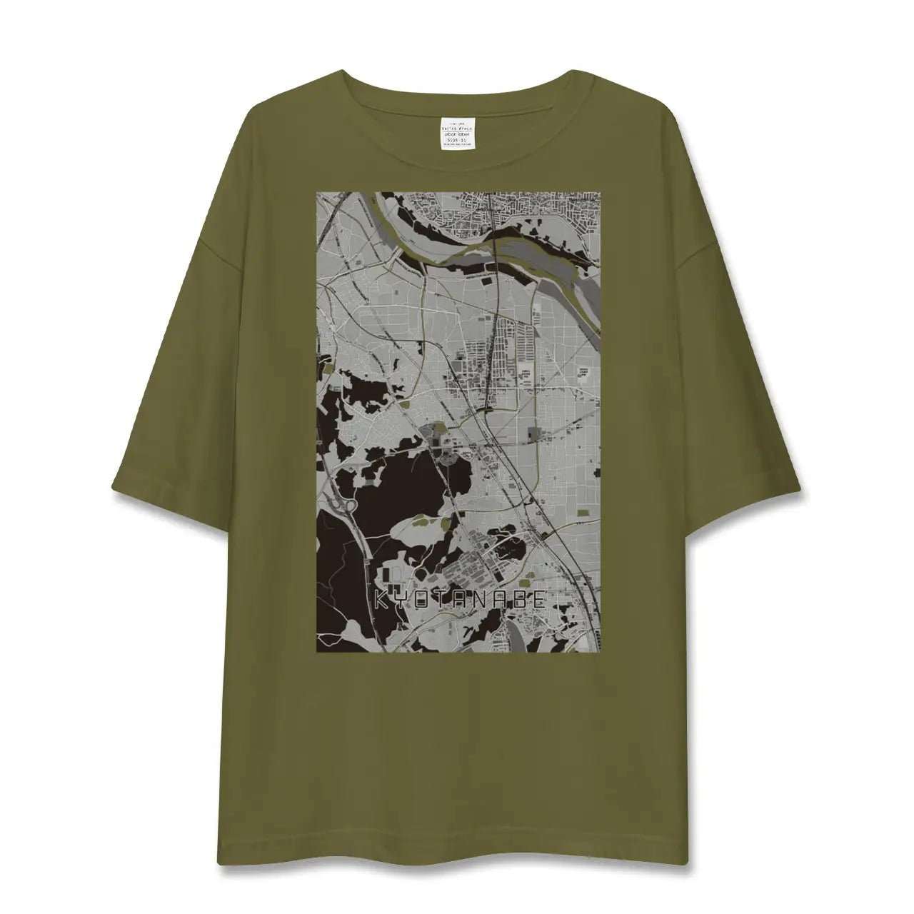 【京田辺(京都府)】地図柄ビッグシルエットTシャツ