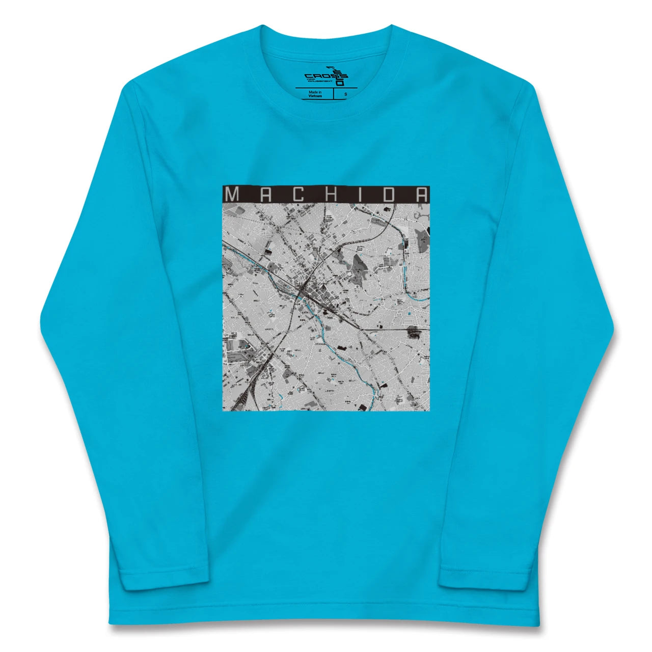 【町田(東京都)】地図柄ロングスリーブTシャツ