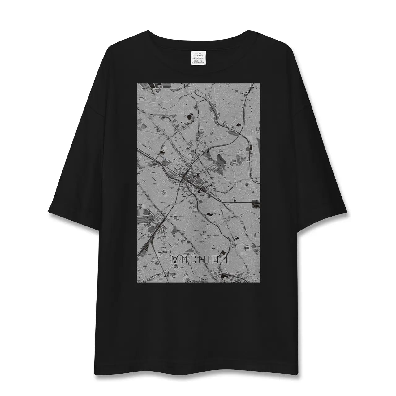 【町田(東京都)】地図柄ビッグシルエットTシャツ