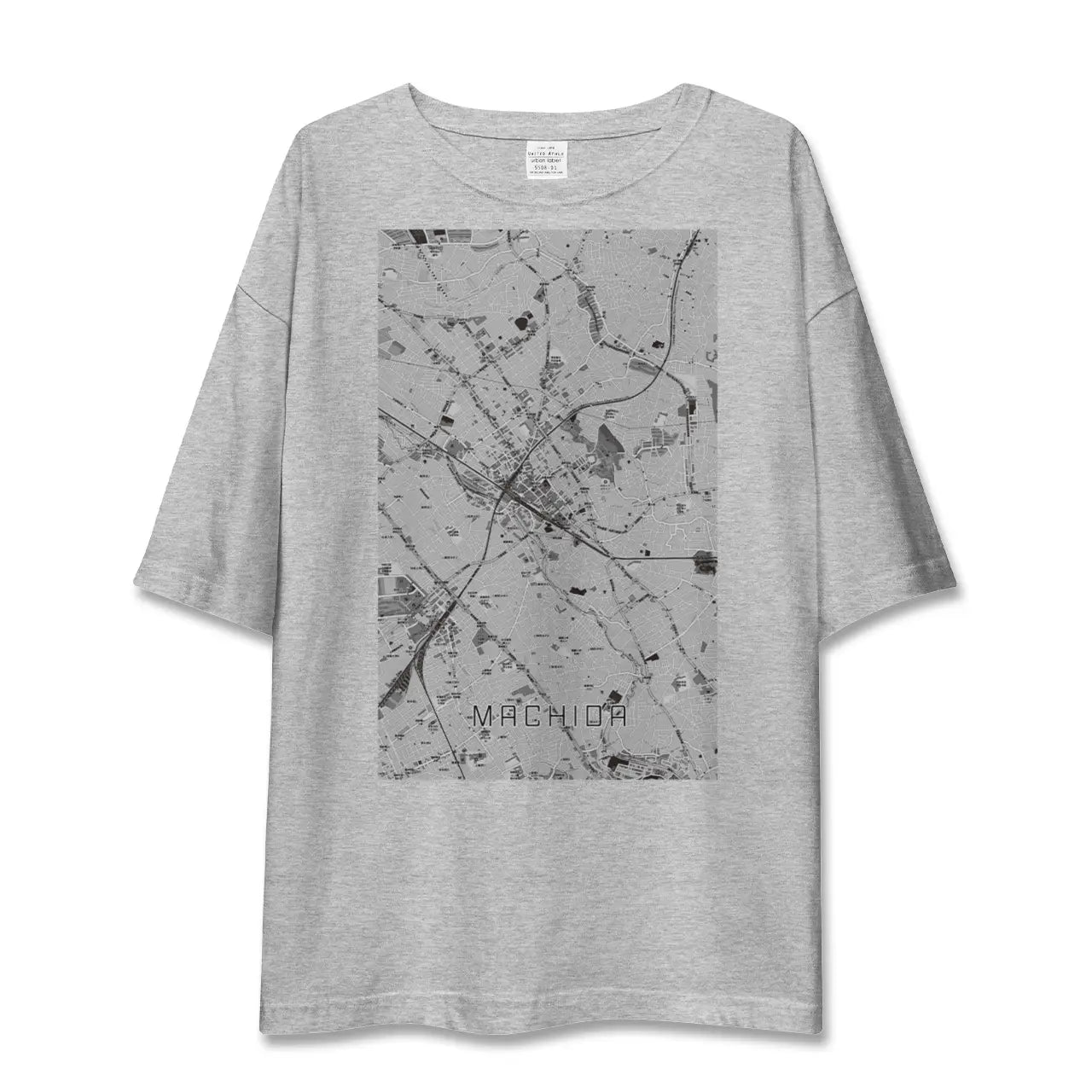 【町田(東京都)】地図柄ビッグシルエットTシャツ