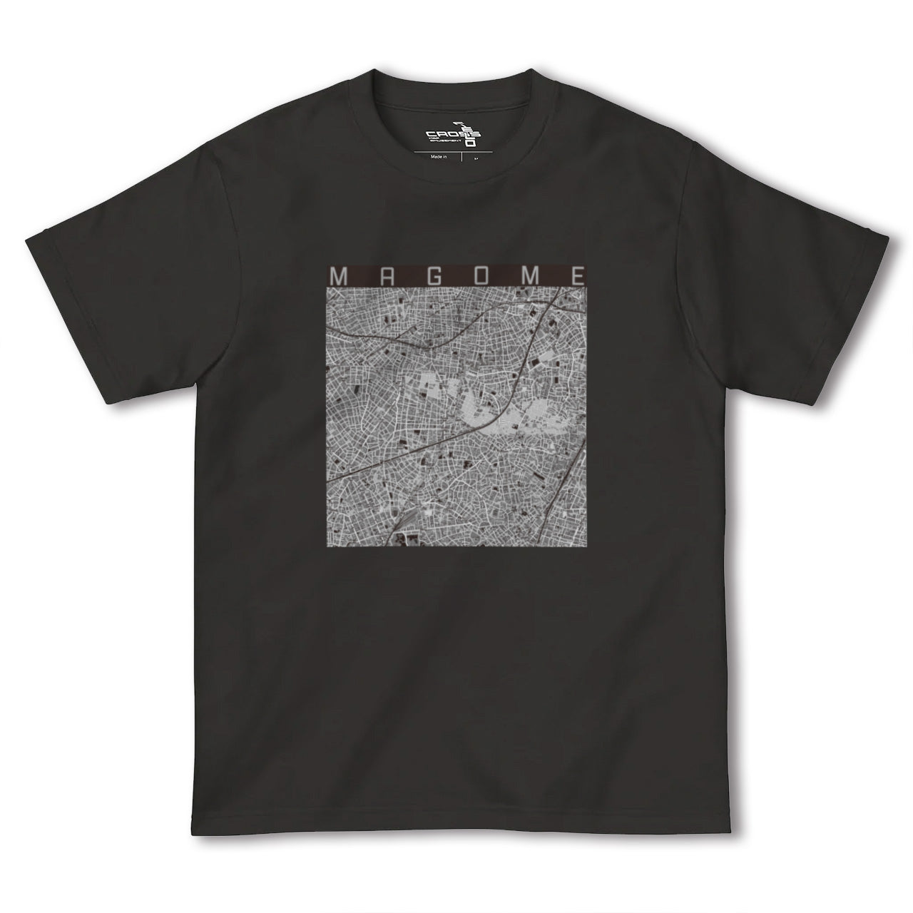 【馬込(東京都)】地図柄ヘビーウェイトTシャツ