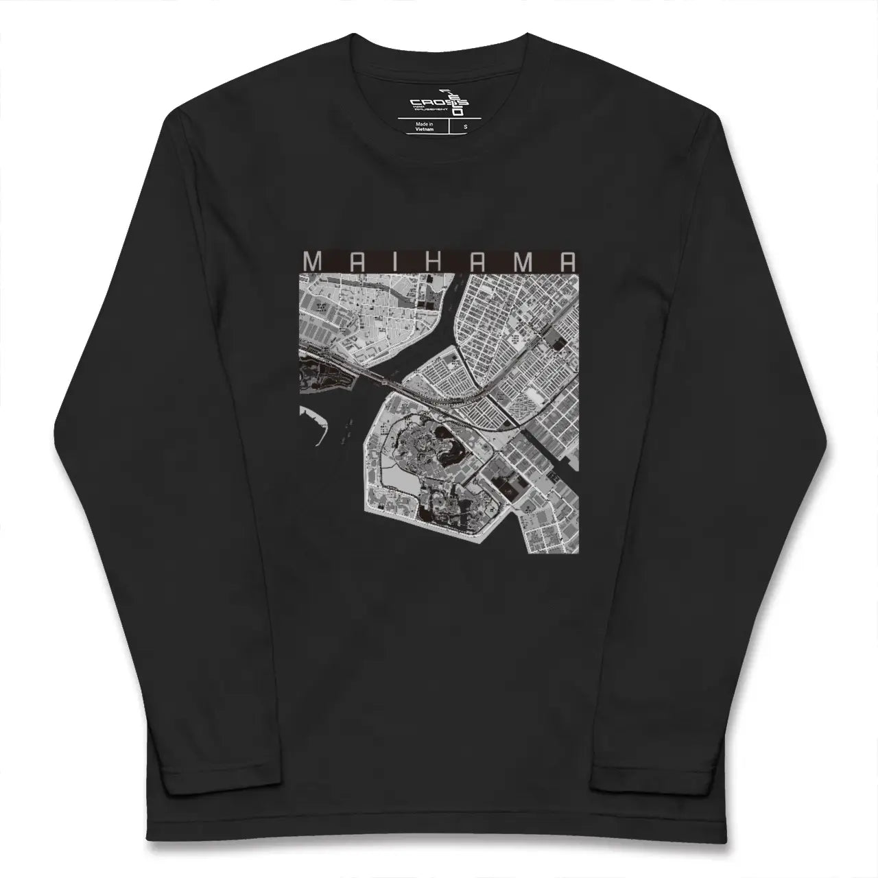 【舞浜(千葉県)】地図柄ロングスリーブTシャツ
