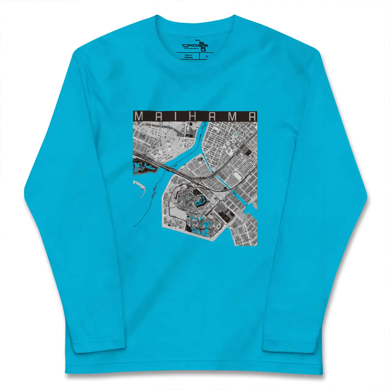 【舞浜(千葉県)】地図柄ロングスリーブTシャツ