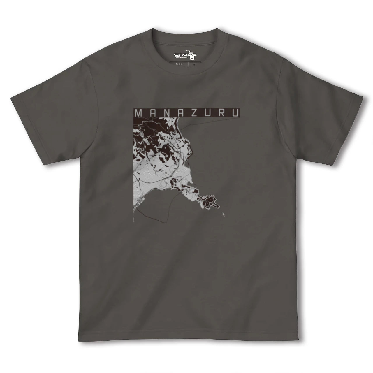 【真鶴(神奈川県)】地図柄ヘビーウェイトTシャツ