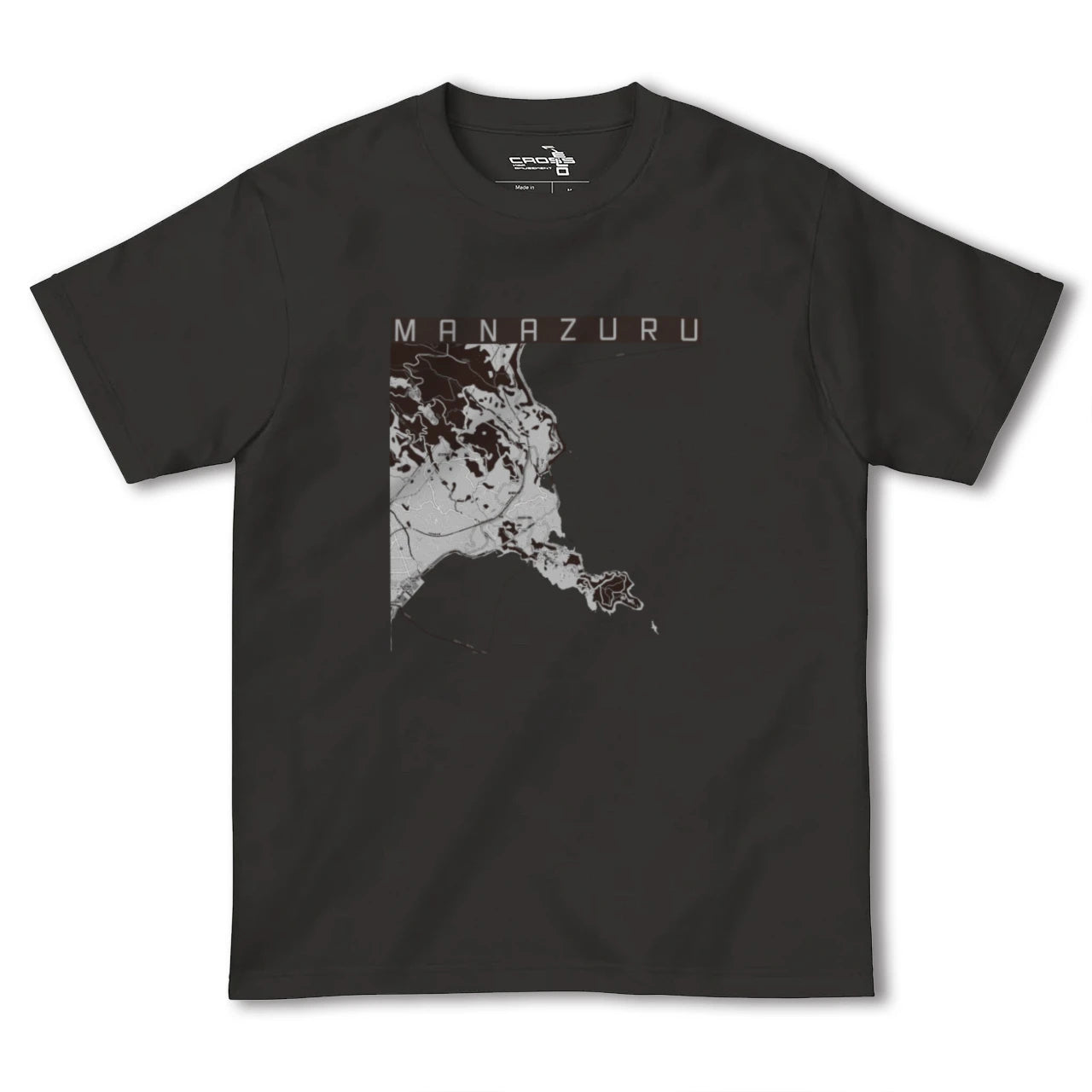 【真鶴(神奈川県)】地図柄ヘビーウェイトTシャツ