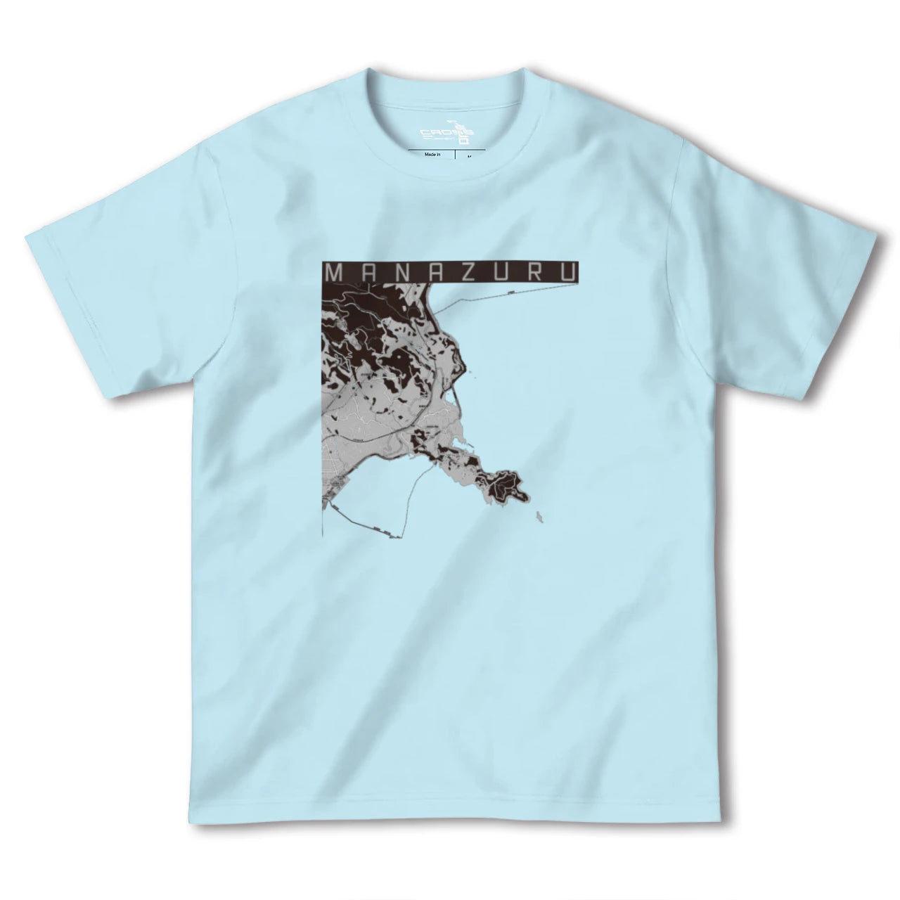 【真鶴(神奈川県)】地図柄ヘビーウェイトTシャツ