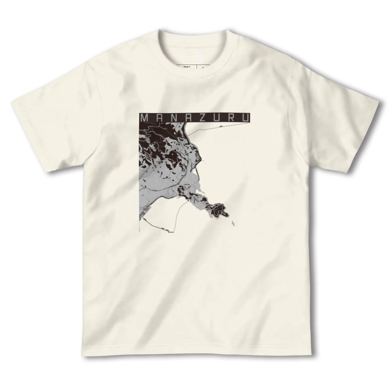 【真鶴(神奈川県)】地図柄ヘビーウェイトTシャツ