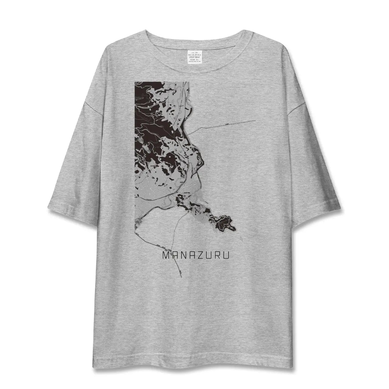 【真鶴(神奈川県)】地図柄ビッグシルエットTシャツ