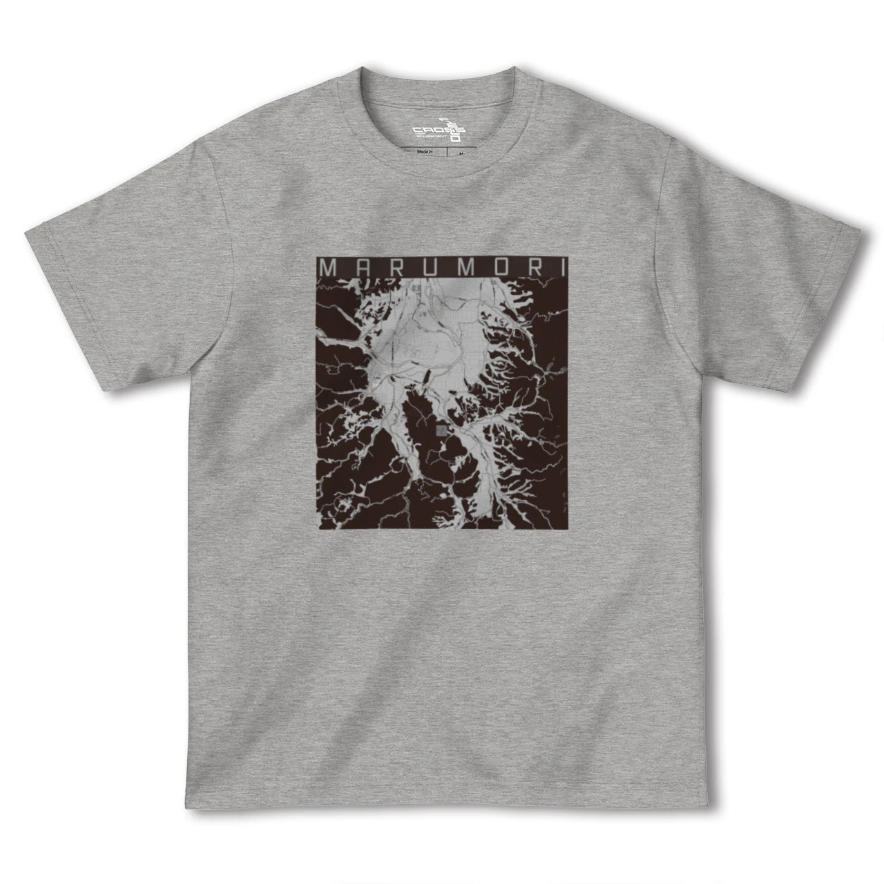 【丸森(宮城県)】地図柄ヘビーウェイトTシャツ