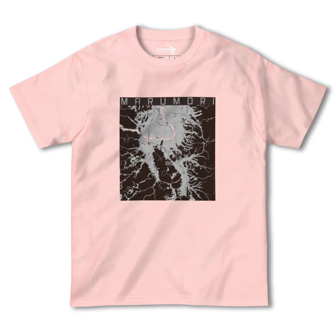 【丸森(宮城県)】地図柄ヘビーウェイトTシャツ