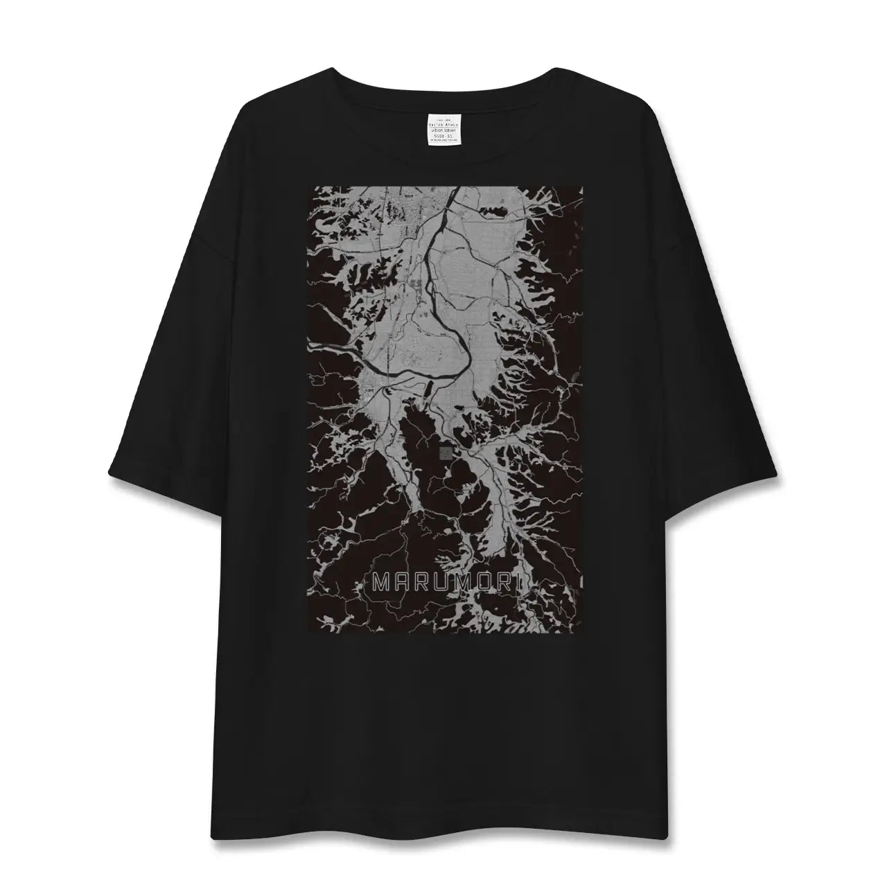 【丸森(宮城県)】地図柄ビッグシルエットTシャツ
