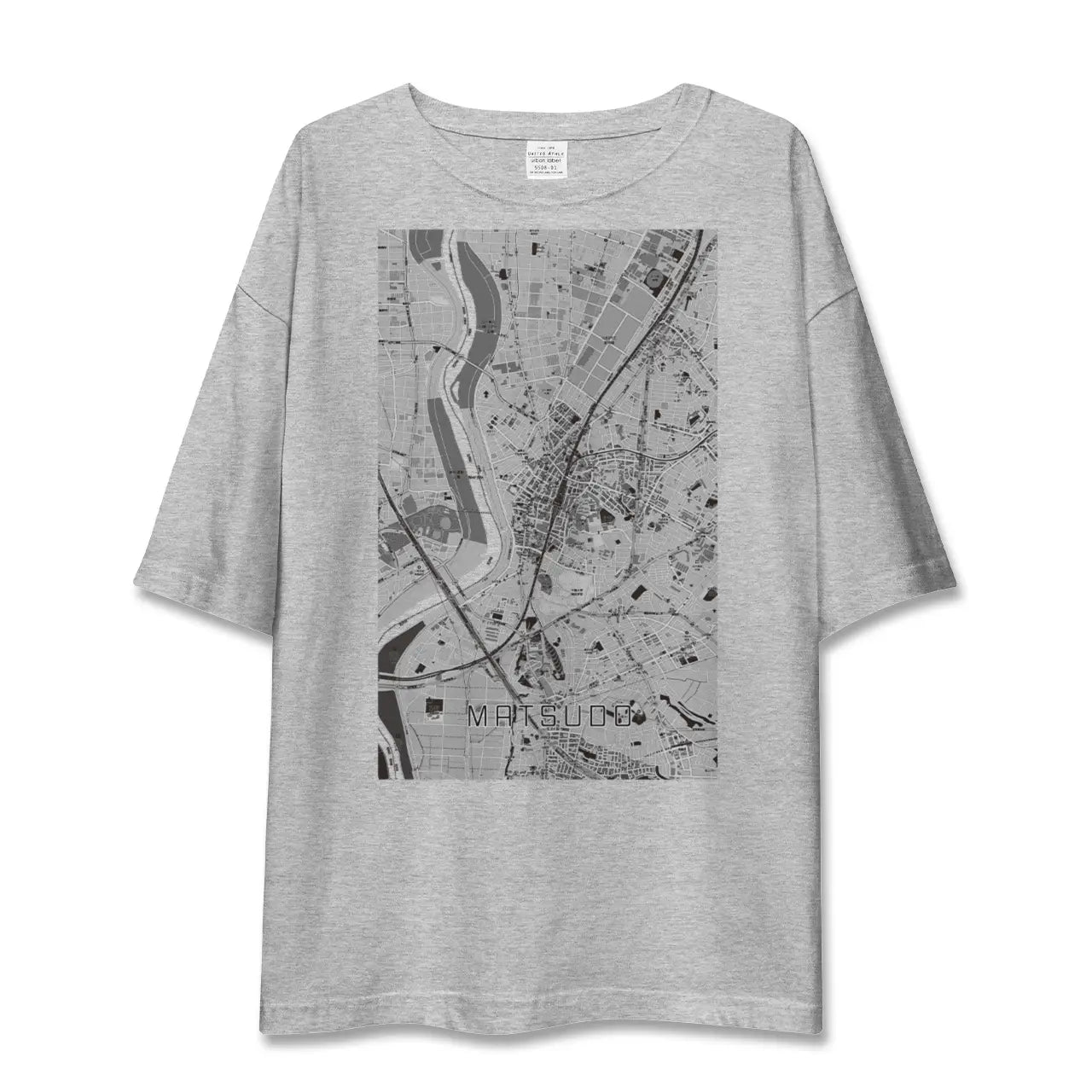 【松戸(千葉県)】地図柄ビッグシルエットTシャツ