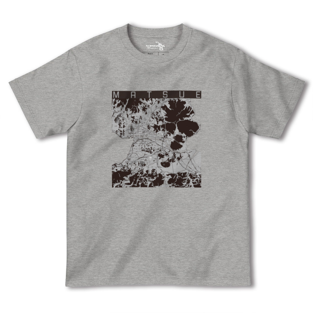 【松江(島根県)】地図柄ヘビーウェイトTシャツ