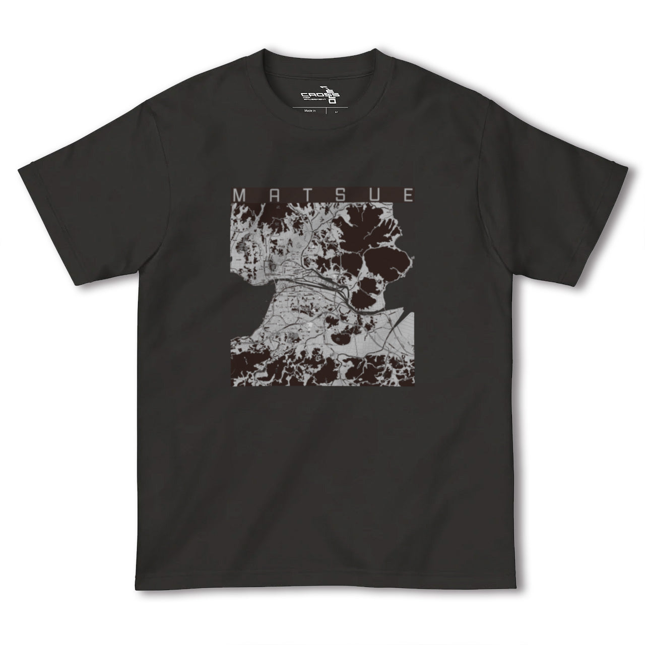 【松江(島根県)】地図柄ヘビーウェイトTシャツ