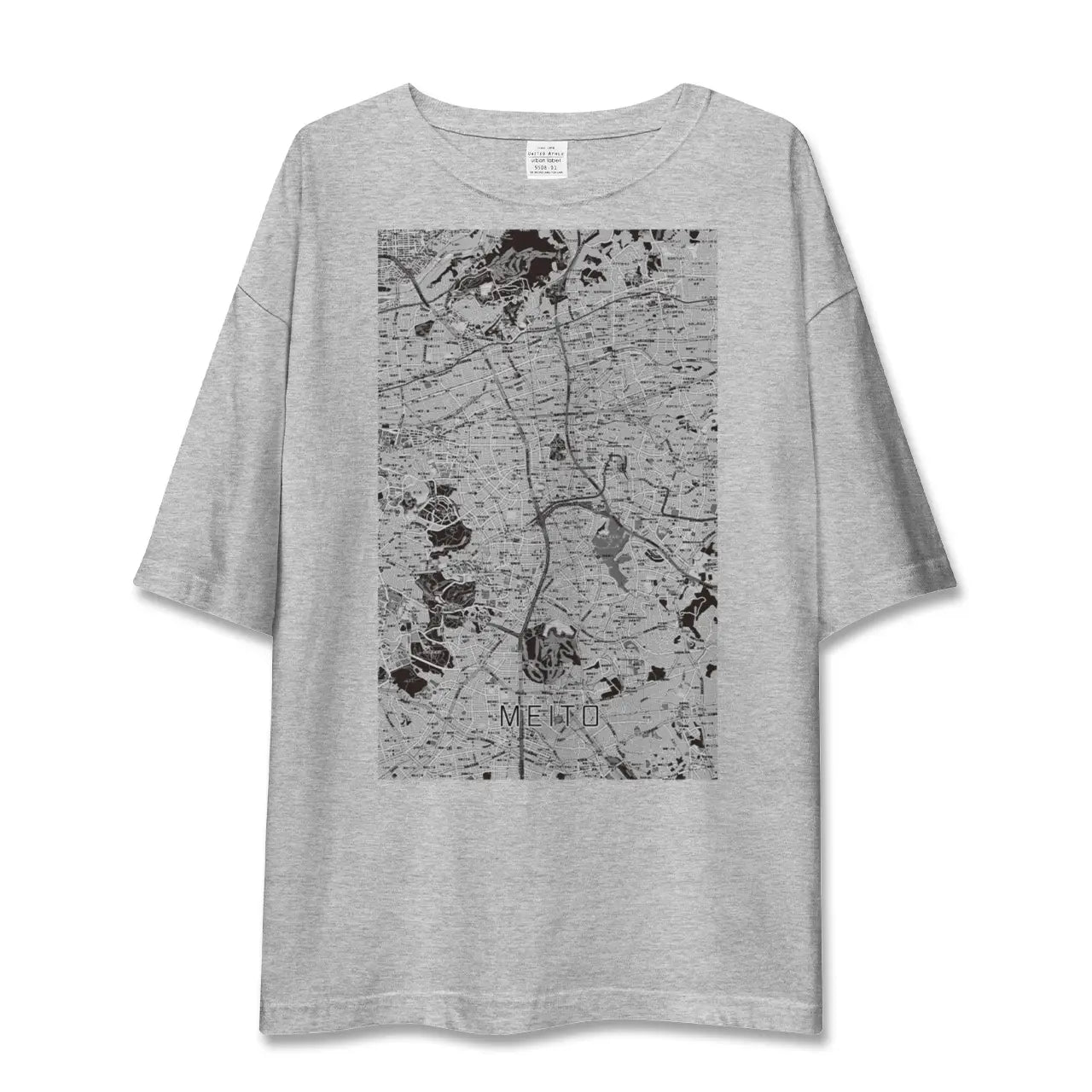 【名東(愛知県)】地図柄ビッグシルエットTシャツ