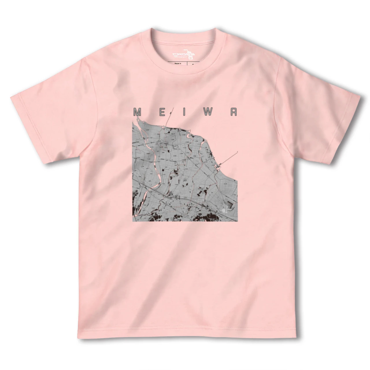 【明和(三重県)】地図柄ヘビーウェイトTシャツ