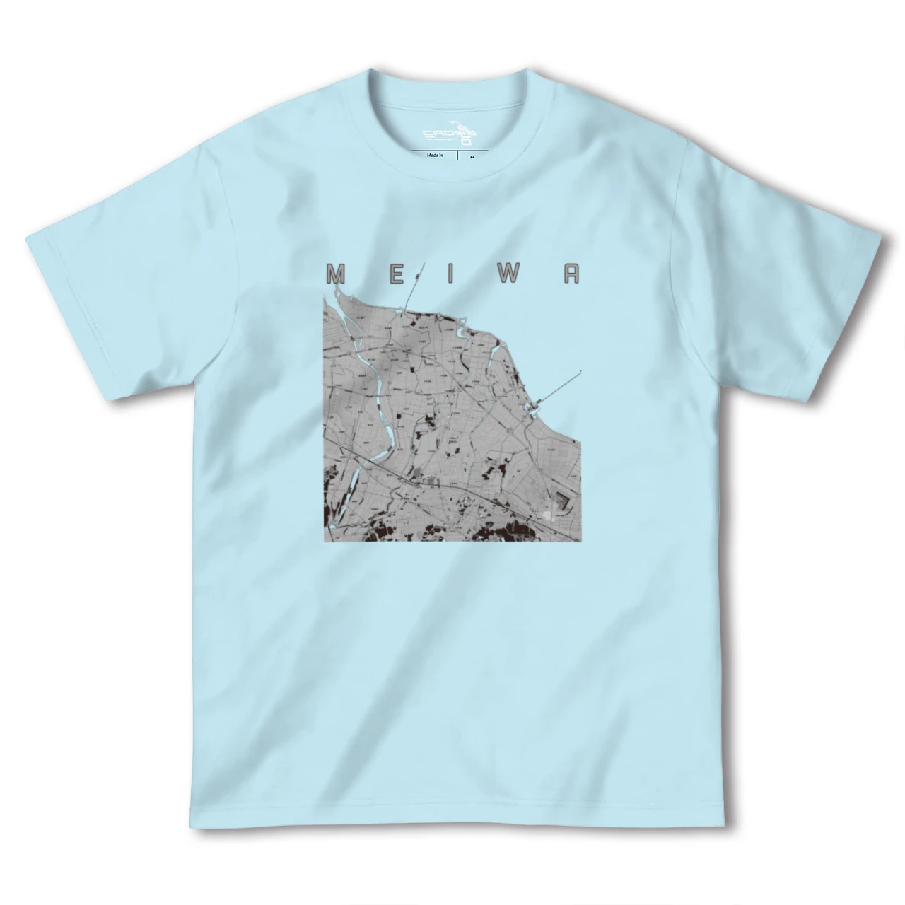 【明和(三重県)】地図柄ヘビーウェイトTシャツ