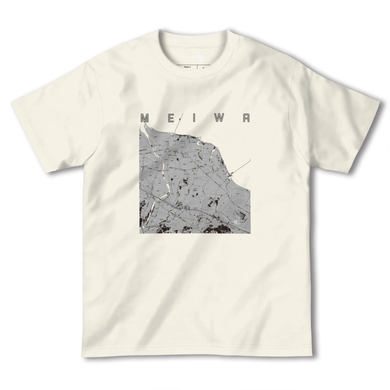 【明和(三重県)】地図柄ヘビーウェイトTシャツ