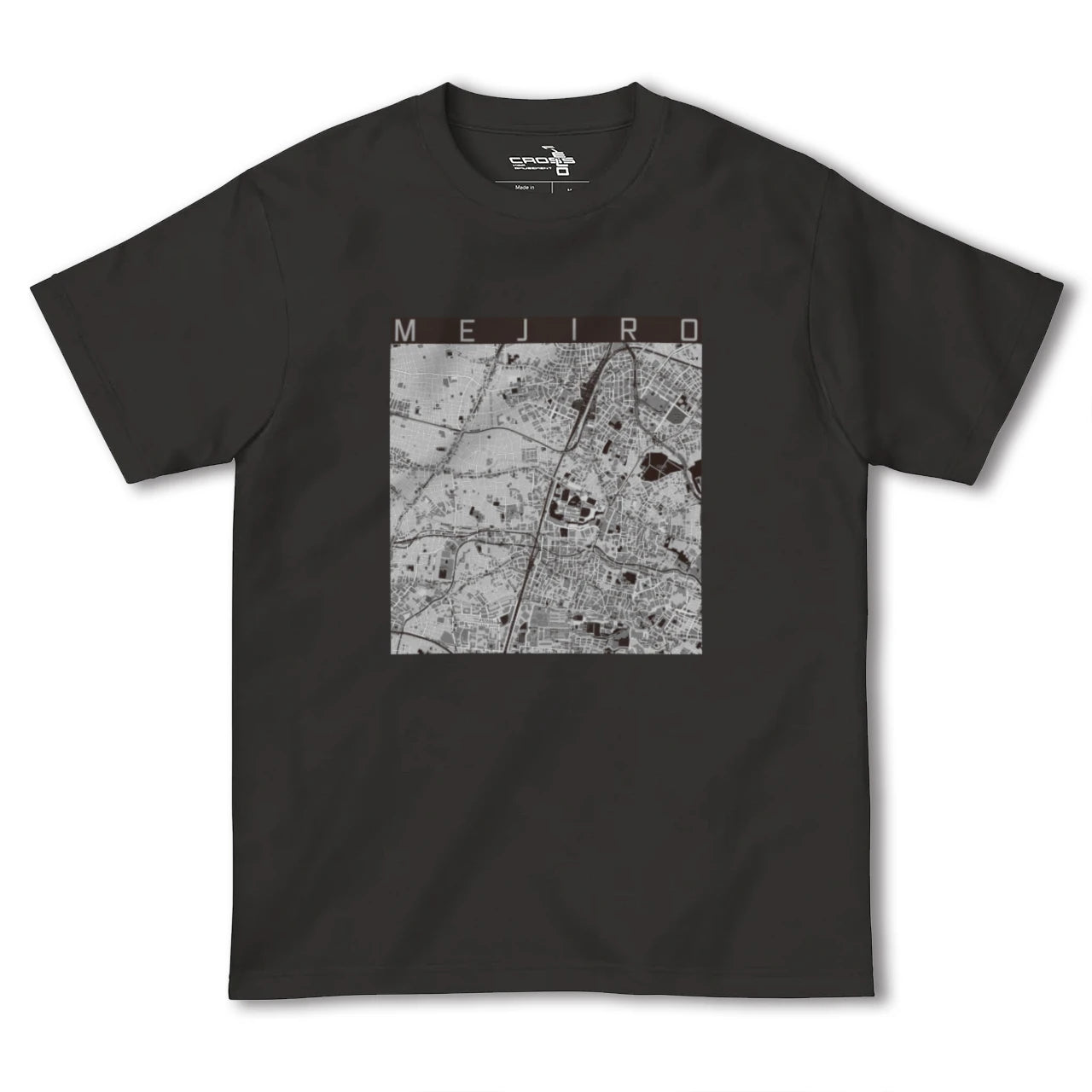【目白(東京都)】地図柄ヘビーウェイトTシャツ