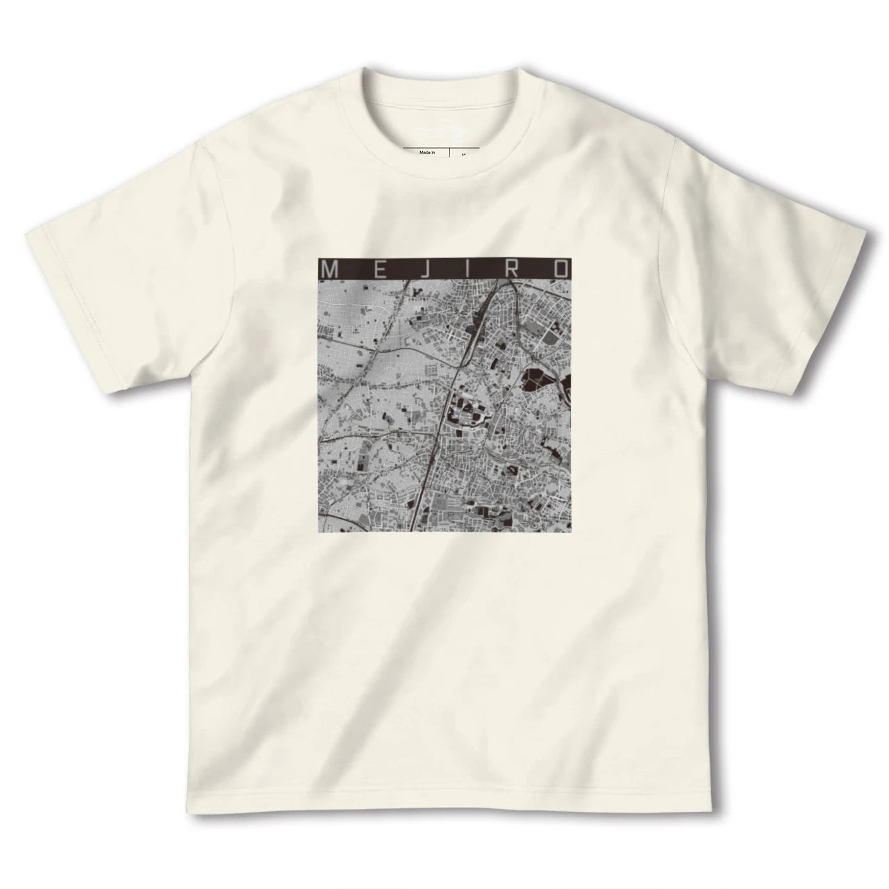 【目白(東京都)】地図柄ヘビーウェイトTシャツ