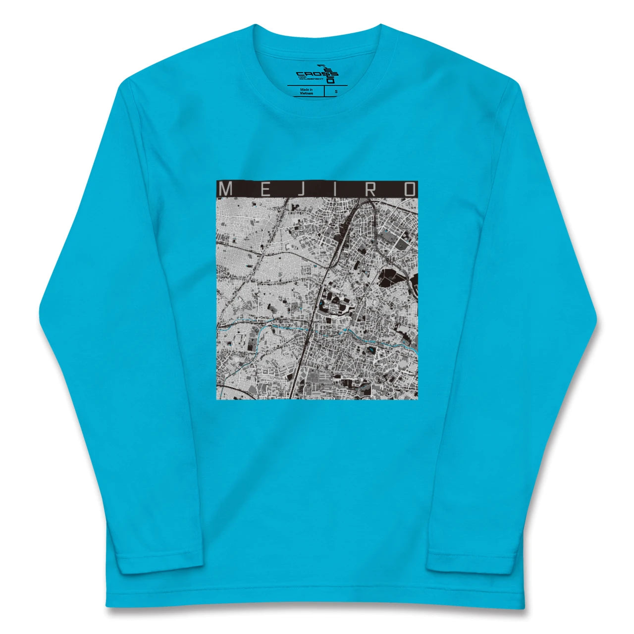 【目白(東京都)】地図柄ロングスリーブTシャツ
