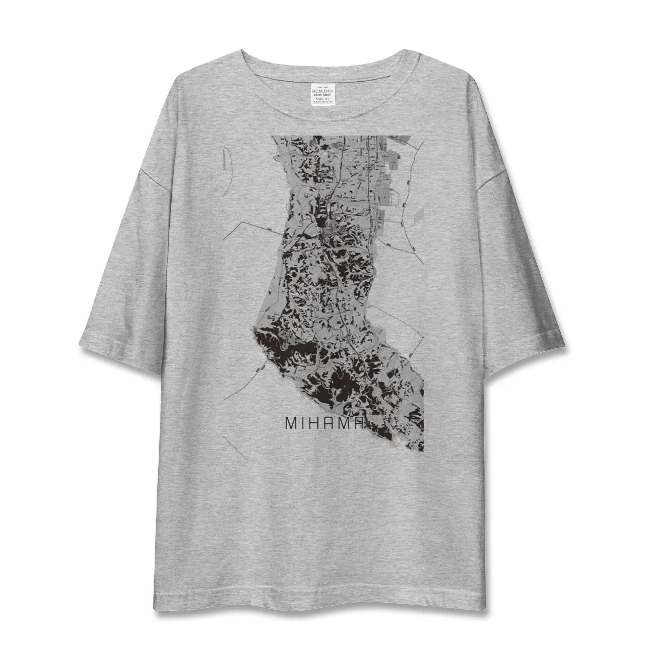 【美浜(愛知県)】地図柄ビッグシルエットTシャツ