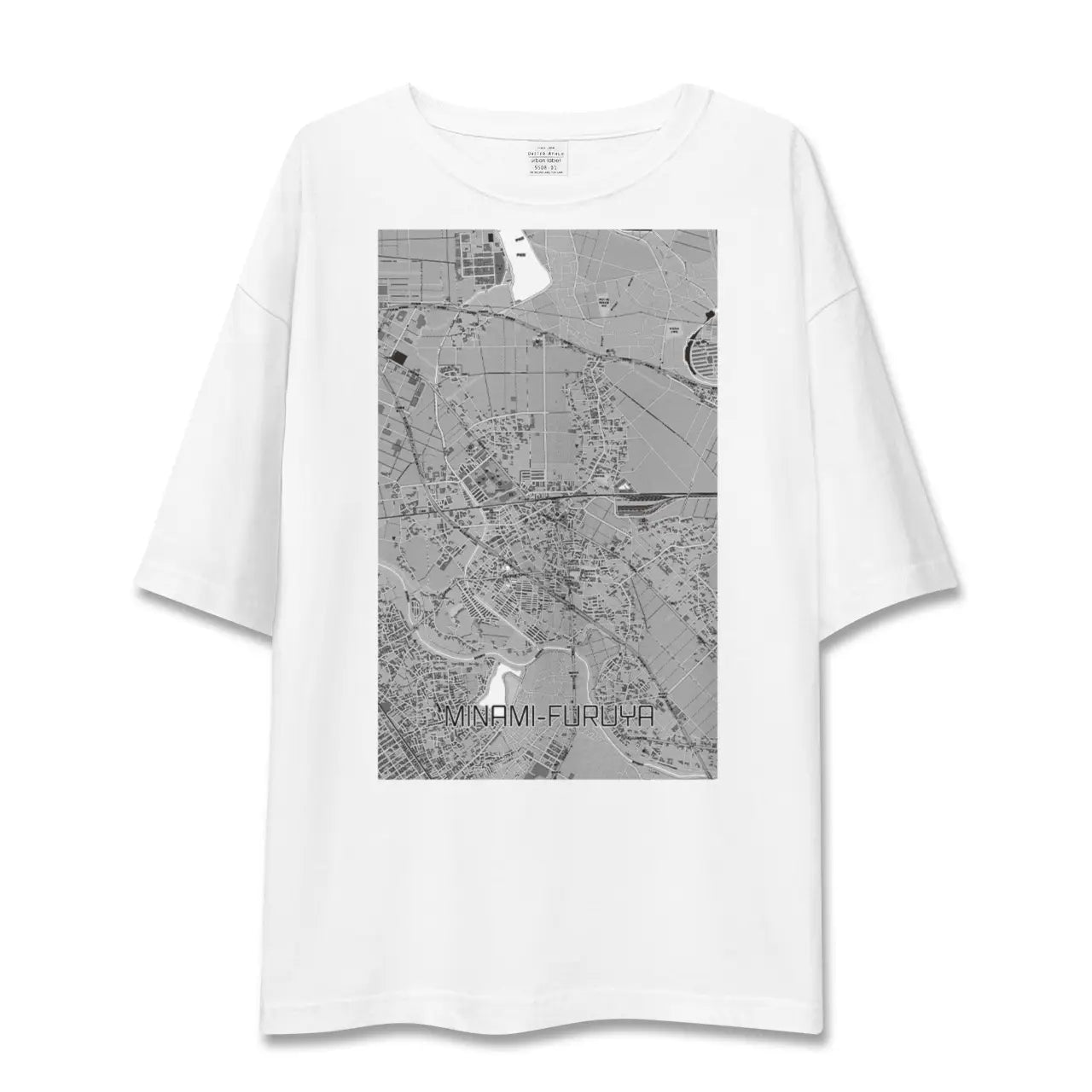 【南古谷(埼玉県)】地図柄ビッグシルエットTシャツ