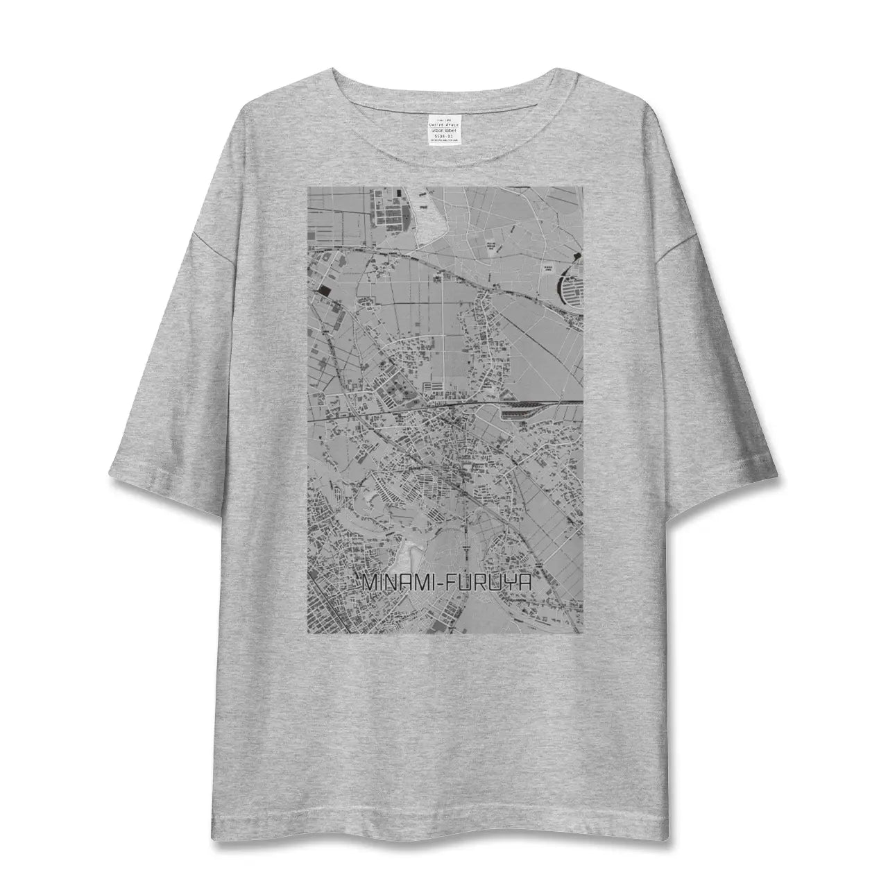 【南古谷(埼玉県)】地図柄ビッグシルエットTシャツ