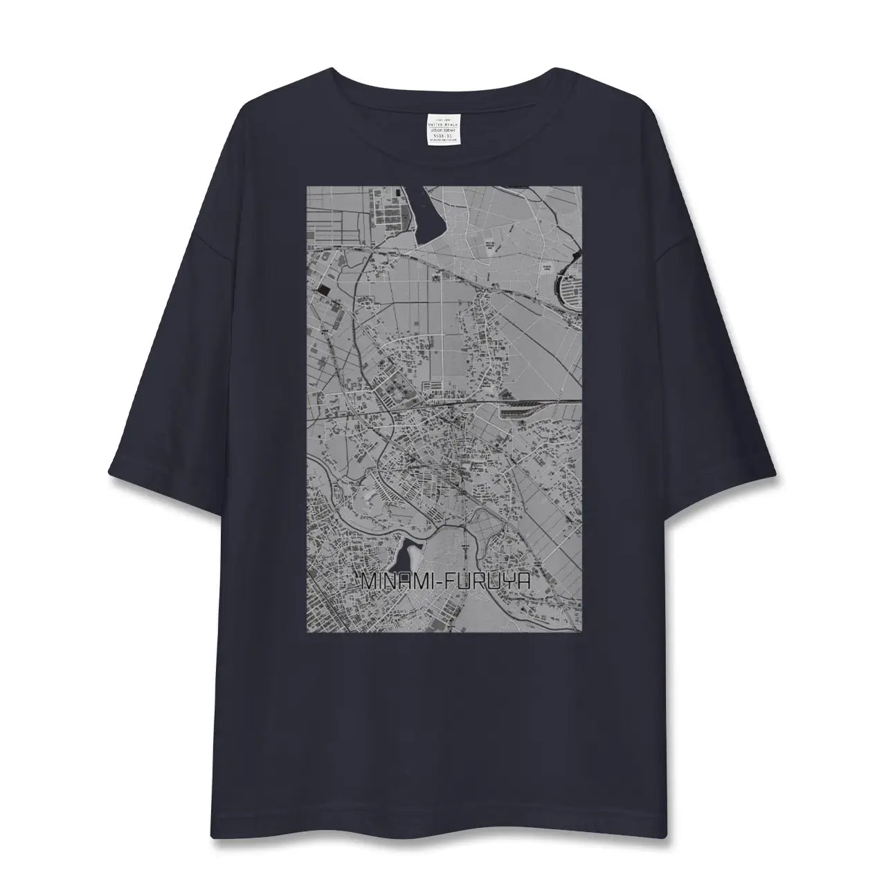 【南古谷(埼玉県)】地図柄ビッグシルエットTシャツ
