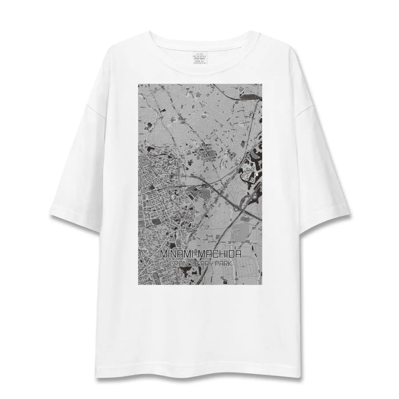 【南町田グランベリーパーク(東京都)】地図柄ビッグシルエットTシャツ