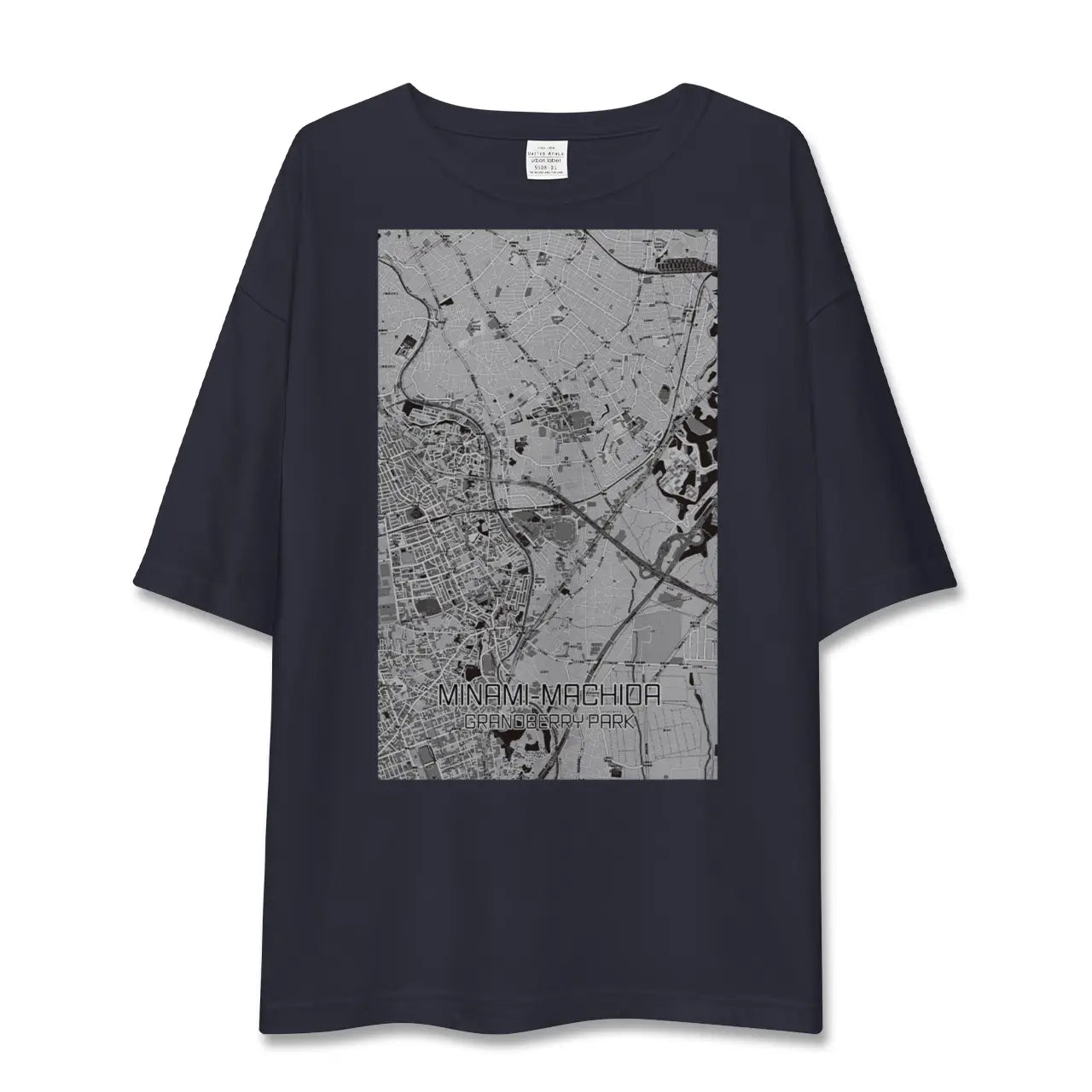 【南町田グランベリーパーク(東京都)】地図柄ビッグシルエットTシャツ