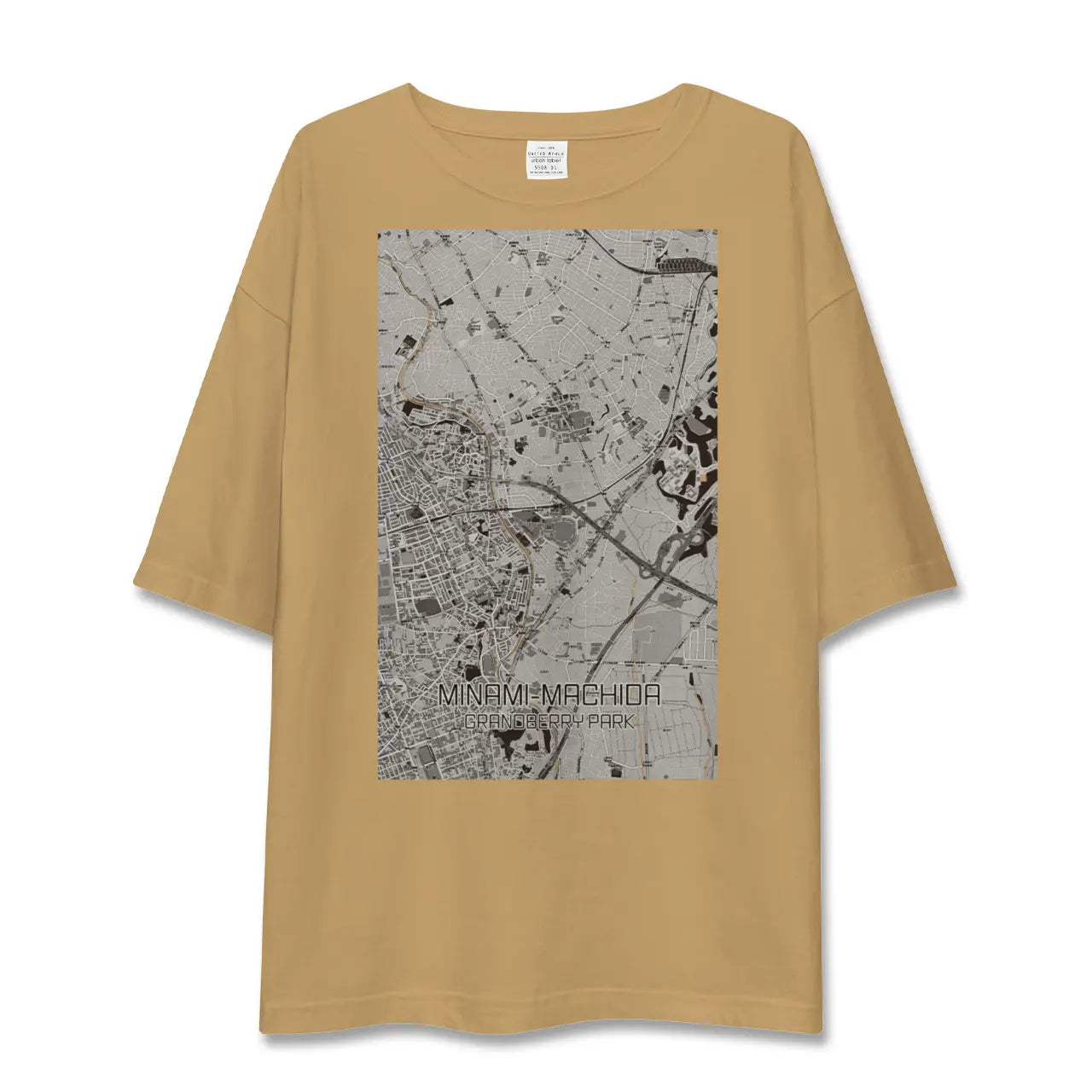 【南町田グランベリーパーク(東京都)】地図柄ビッグシルエットTシャツ