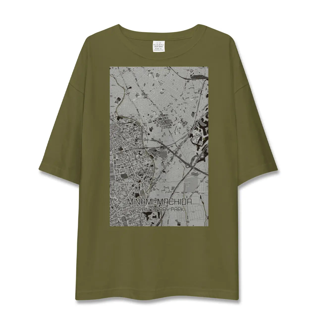 【南町田グランベリーパーク(東京都)】地図柄ビッグシルエットTシャツ