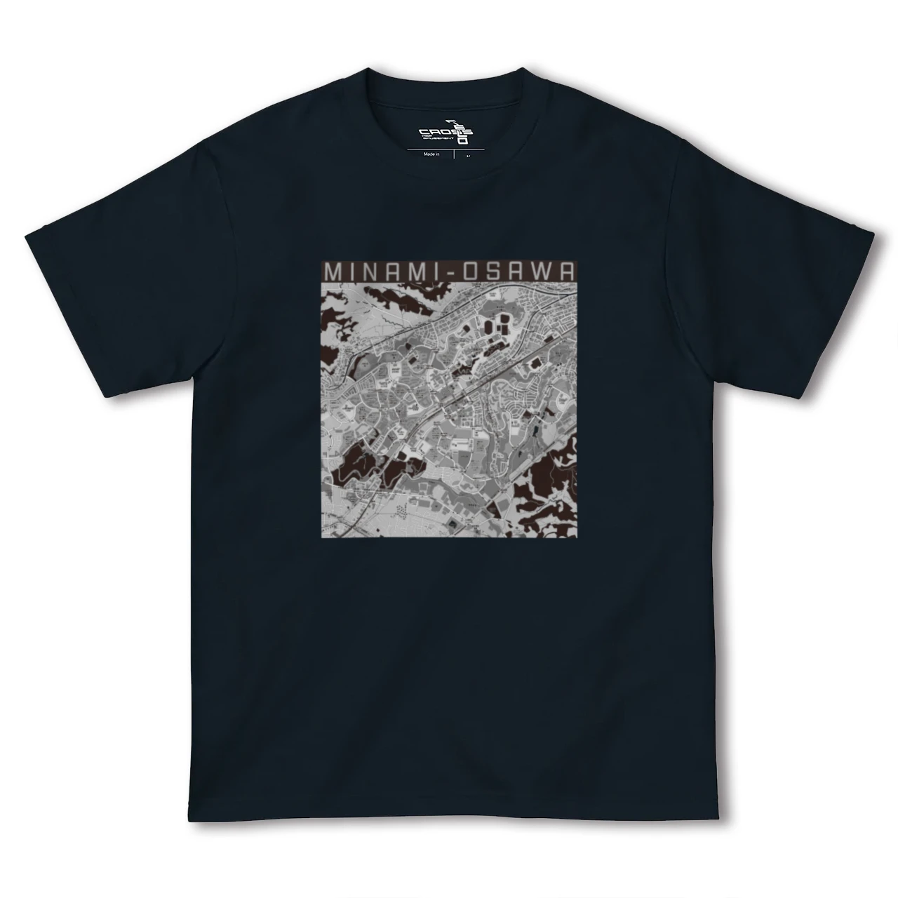 【南大沢(東京都)】地図柄ヘビーウェイトTシャツ