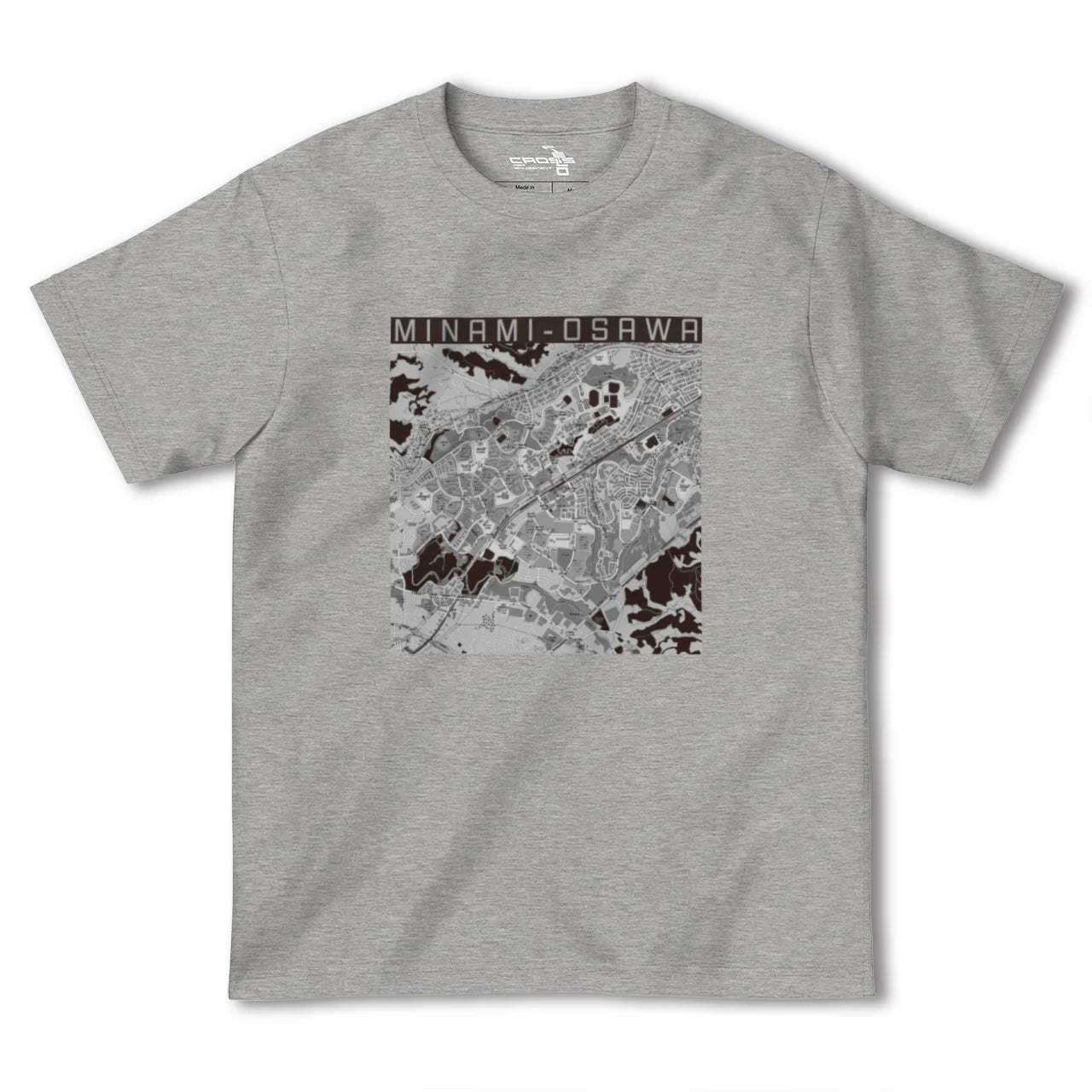 【南大沢(東京都)】地図柄ヘビーウェイトTシャツ