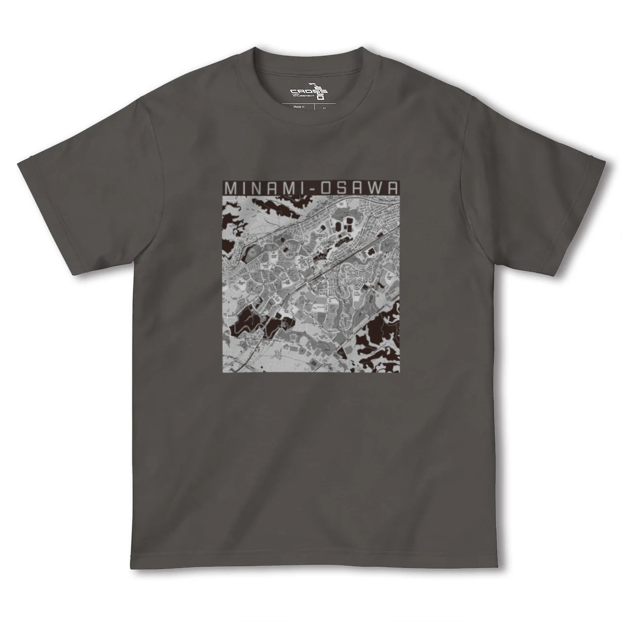 【南大沢(東京都)】地図柄ヘビーウェイトTシャツ
